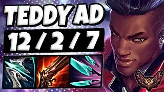 Lucian vs Samira ADC [ Teddy ] Lol Korea Grandmaster Patch 13.8 ✅