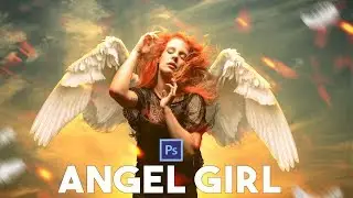 Advance Photoshop Manipulation - Angel Girl