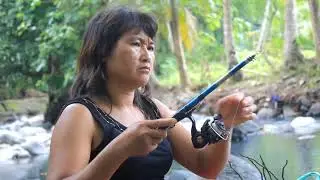 Fhising In Old Dam Got Small Fish