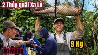 2 Con Thủy Quái  Xa Lờ Cá Chạy Liền Cái Ăn Mừng Trúng Mánh 9kg / Sea Monster Trap