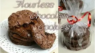 Flourless Chocolate Cookies recipe - video tutorial