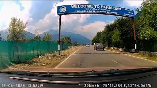 #13 Udhampur ➝ Yanner (Pahalgam) | Roadtrip I Baleno - One drive, pure Kashmir vibes ✨
