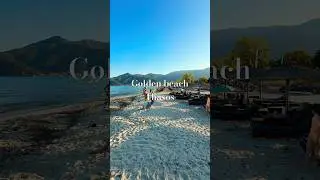 Thassos Golden beach #thassos