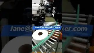 Jumbo-roll automatic slitting and packing line