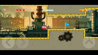 bossy ball 4 level 1-16 red ball gameplay