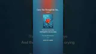 Carry You Through the Snow