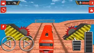 Impossible Bus Stunt Driving - Bus Mega Ramp Games 2020 #2 - Android Gameplay
