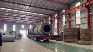 rotary dryer loading