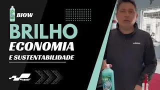 Bio w limpeza a seco, usa menos que 1 Litro de &aacute;gua e gasta menos que 1 real