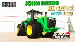 FS19 | John Deere 9R (2019) North America and Europian version by Custom Modding - review
