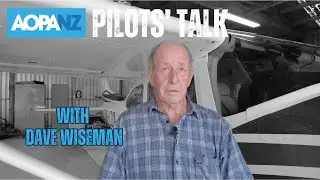 AOPA NZ member Dave Wiseman: magnificent man and his flying machine.