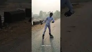 wow reaction 😱#skater #maurya #brother #skating #funny 🛼