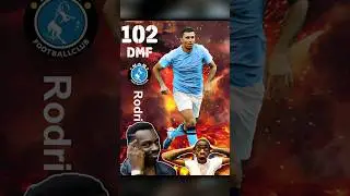 Rodri EFootball Best Training Guide || eFootball || #shorts