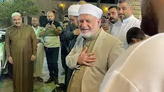 لمحات مصورة عن زيارة حضرة الشيخ سعد الله لمدن في العراق