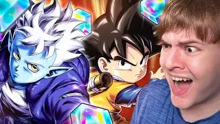 (Dragon Ball Legends) SUMMONS FOR DAIMA GOKU (MINI) V2 AND GLORIO!