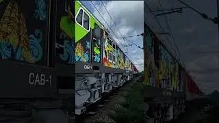High Speed Pass LHB | Pure Indian Railways Vibes #BHARAT IRON WHEEL #indianrailways #railworks
