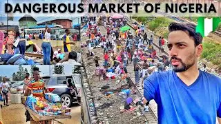 INSIDE Dangerous MARKETS of NIGERIA | LAGOS 🇳🇬