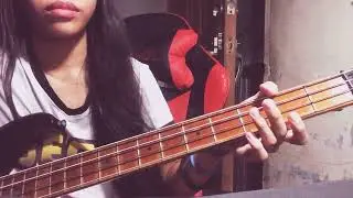 Khalid - talk (bass cover)|13y/o Ania