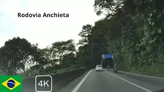 Rodovia Anchieta - Subindo a serra [4K]
