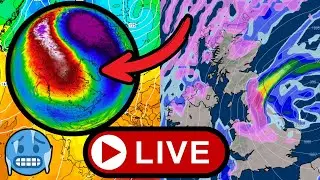 [🔴LIVE] Early Season SSW Latest + Snow Watch!