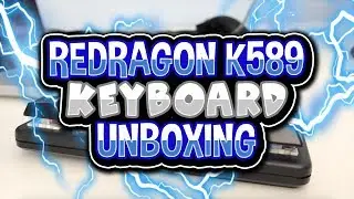 Redragon K589 Shrapnel Mechanical Gaming Keyboard Unboxing