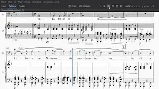 Requiem Op48 Gabriel Faure 6 Libera me Bajo 1