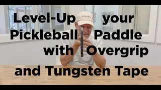 Level Up your Pickleball Paddle Customization Set-Up with Tungsten Tape and Overgrip.