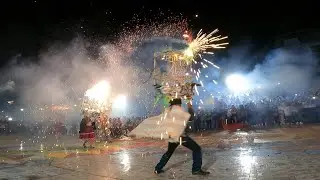 TLAJTOLI Huejutla 2025 / QUEMA DE TORITOS