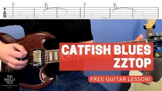 Catfish Blues, ZZ Top [Free Guitar Lesson]