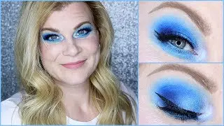 How To Wear Bright Blue Eyeshadow - Talk Through Tutorial | Makeup Your Mind