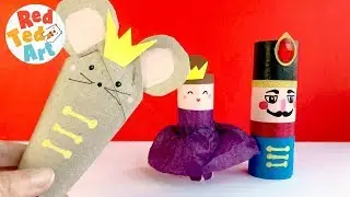 Toilet Paper Roll Mouse King Craft - A Nutcracker Ballet DIY