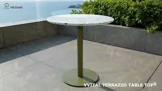 VVITAL Terrazzo Table Tops | Stone Table Tops