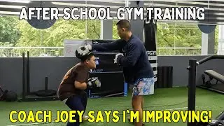 After School Boxing Training with Coach Joey | Progress in the Ring | Tashi Vlogs TV