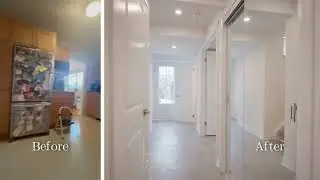 🏡✨ Before & After: Stunning Whole House Renovation in Downtown Toronto! ✨🔨