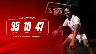 Zeb Jackson Drops 35 Points in Dominant Performance #bnxtleague #basketball