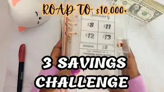 3 Savings Challenges I'm Doing This Month | Budget With Me