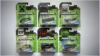 Minecraft - Characters Cars / 2017 / Hot Wheels