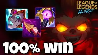 BEST TEEMO BUILD MIDLANE 100% WIN - Wild Rift