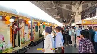 भारत गौरव एक्सप्रेस ट्रेन 🚂🚂#railways #bharat #indiarail #indiarailway #train #indiarail #railways