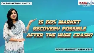 Is 50% MARKET RECOVERY possible after the huge crash?