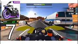 Speed Motor Dash:Real Simulator - Level 52, 53, 54 Gameplay FHD