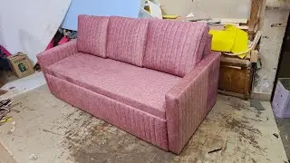 Custom sofa#Sofa #bed #storage 🛋️ #Sofacumbed #sofaset  #manufacturing #bedroomdesign #maker