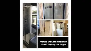 Framed Shower Doors Installation in Las Vegas - A Cutting Edge Glass & Mirror