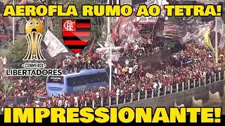 DE ARREPIAR! O MAIOR AEROFLA DA HIST&Oacute;RIA A TORCIDA DO FLAMENGO FEZ A FESTA!