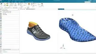 NX 1953 Implicit Modelling  Sports Shoe Sole
