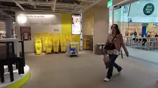 Sweden, Stockholm -  Visiting the new 🇸🇪 IKEA City Store 4k60fps #473