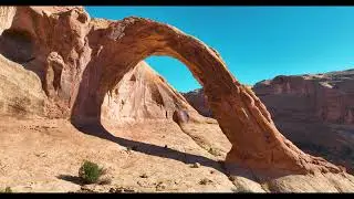 Moab, Utah Drone Video: Exploring Corona Arch Trail in Stunning 6k Aerial Views