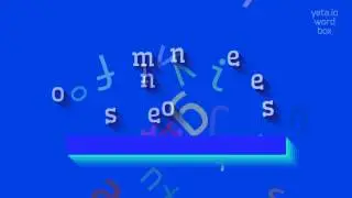 LONESOMENESS - HOW TO PRONOUNCE LONESOMENESS?
