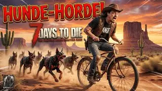 VERFOLGT von der HORDE! Kann ich auf dem Bike entkommen? | Wild West Mod