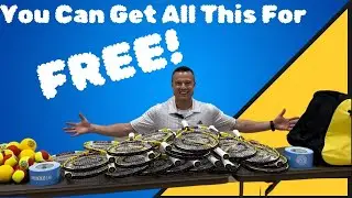 How To Get FREE Tennis Equipment!